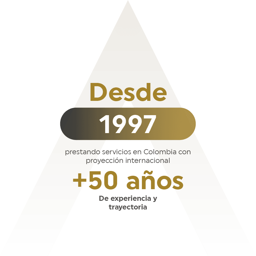 Desde 1997, más de 50 años de experiencia y trayectoria