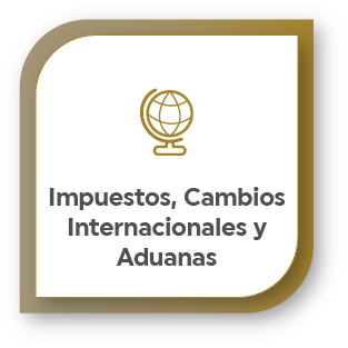Impuestos, Cambios Internacionales y Aduanas